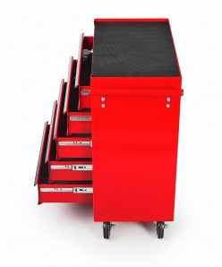 Montážní servisní dílenský vozík na nářadí 5 ZÁSUVEK s klíčem