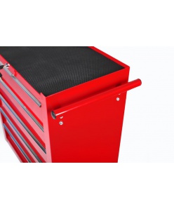 Montážní servisní dílenský vozík na nářadí 5 ZÁSUVEK s klíčem
