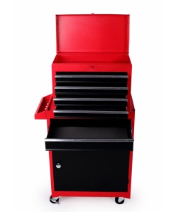 Montážní servisní dílenský vozík na nářadí 5 ZÁSUVEK 2 Dílný