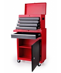 Montážní servisní dílenský vozík na nářadí 5 ZÁSUVEK 2 Dílný