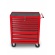 Montážní servisní dílenský vozík na nářadí 9 ZÁSUVEK - červený