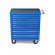 Montážní servisní dílenský vozík na nářadí 9 ZÁSUVEK - modrý 