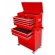 Montážní servisní dílenský vozík na nářadí 8 ZÁSUVEK červený 2 dílný