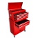 Montážní servisní dílenský vozík na nářadí 8 ZÁSUVEK červený 2 dílný