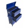 Montážní servisní dílenský vozík na nářadí 13 ZÁSUVEK modrý 2 dílný